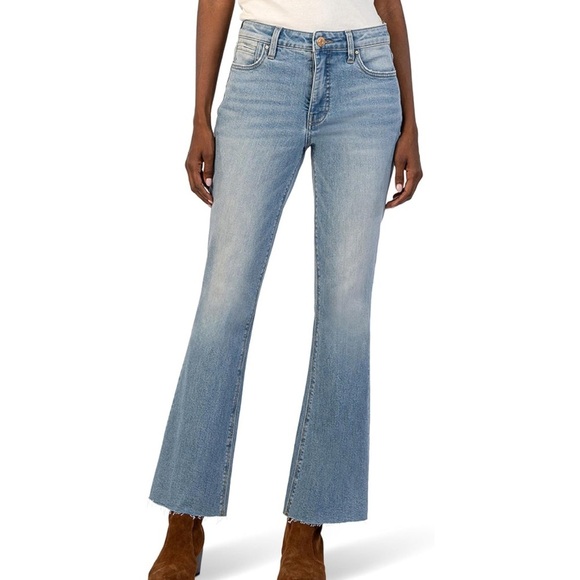 Kut from the Kloth jeans Stella high rise Fab ab flare size 6 - Picture 1 of 16